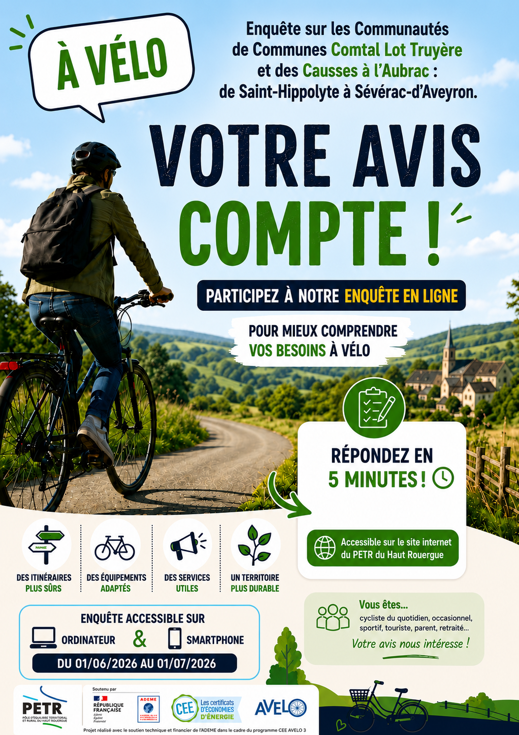 Affiche enquête mobilité VF - SANS QR CODE